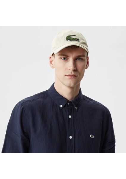 Slim Fit Keten Gömlek
