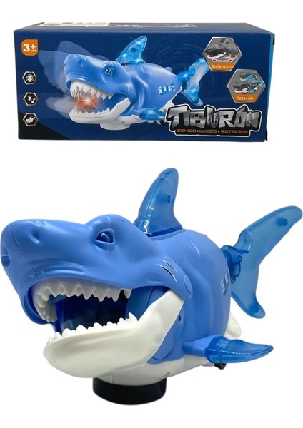 Pilli Sesli Işıklı Figür Köpek Balığı