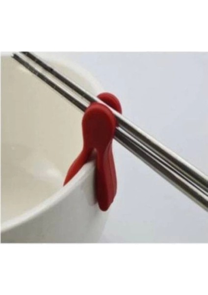 Silikon Tava Kaşık Tutacağı 3'lü Paket