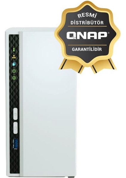 Qnap TS-233-2GB Ram 2 HDD Yuvalı Tower Nas (Resmi Distribütör Garantili)