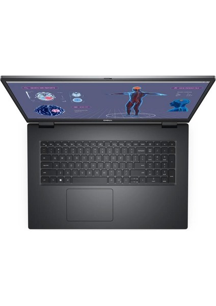 Dell Ws M7780 XCTOP7780EMEA_VP-3 I9-13950HX 32GB 512SSD 12GB Rtx 4000A 17 W11PRO