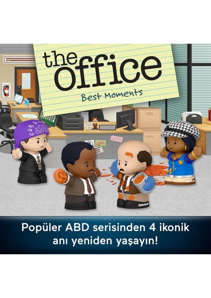 HVG56 Little People Collector The Office 6lı Paket
