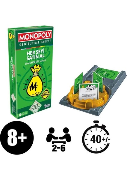 G0720 Monopoly Her Şeyi Al - Genişletme Paketi
