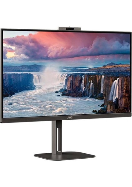 Aoc 27 IPS Q27V5CW/BK 1ms 75HZ Hdm-Dp Web Kameralı Pıvot Iş Monitörü