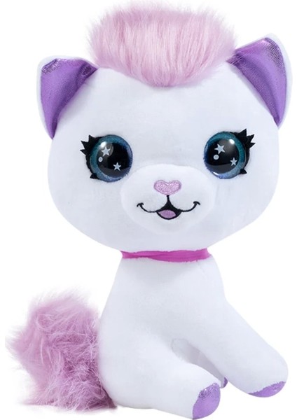 Airbrush Plush Boyanıp Yıkanabilen Peluş Kedi