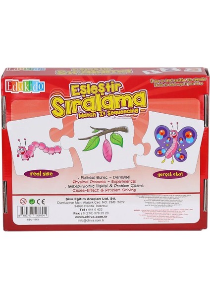 EDU-1013 Eşleştir Sıralama -Chiva