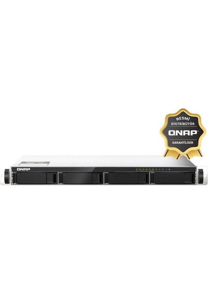 Qnap TS-435XEU-4GB Ram 4 HDD Yuvalı Rack Nas (Resmi Distribütör Garantili)