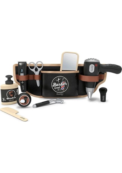 7600320152 Smoby Berber Bel Kemeri Oyun Seti - Barber Cut Barber Belt - Oyuncak