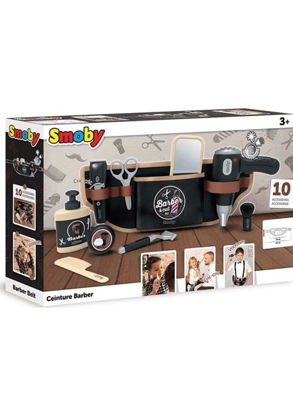 7600320152 Smoby Berber Bel Kemeri Oyun Seti - Barber Cut Barber Belt - Oyuncak
