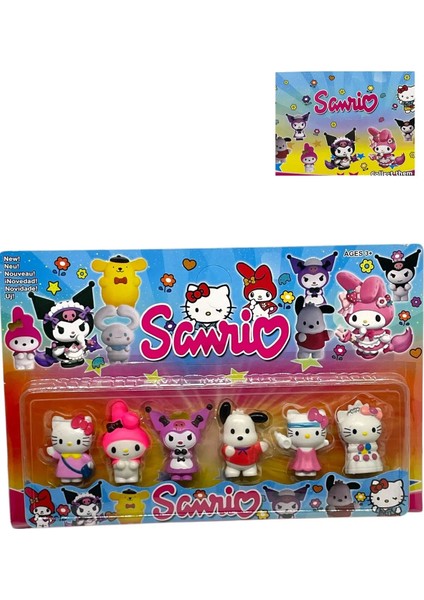 Kromi 6 Lı Figür Set Oyuncak
