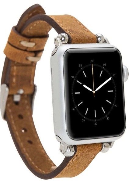 Apple Watch Uyumlu Deri Kordon 38-40-41MM Ferro G19