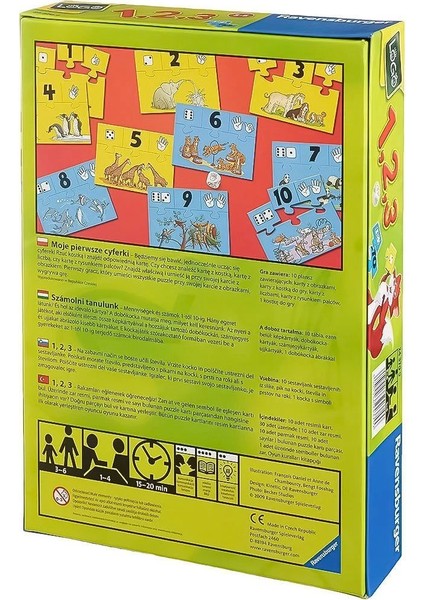 243709 Ravensburger, Logo 1,2,3 / 3-6 Yaş modelleri