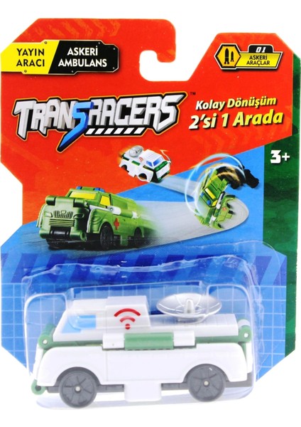 Transracers Dönüşen Araçlar Askeri Araçlar Yayın Aracı / Ambulans