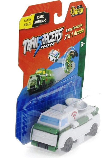 Transracers Dönüşen Araçlar Askeri Araçlar Yayın Aracı / Ambulans