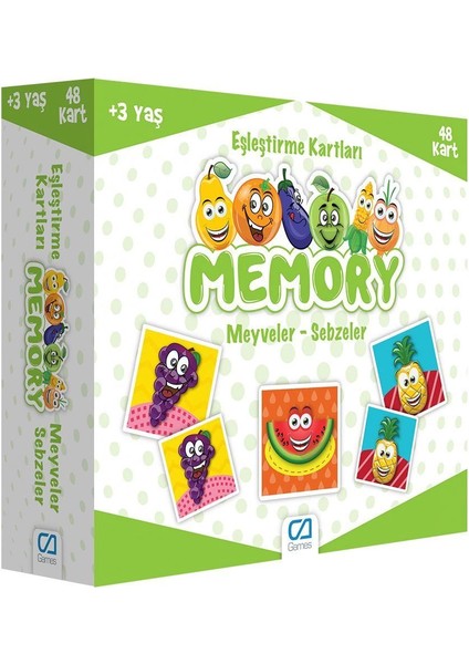 Ca 5040 Ca Games, Memory Meyveler Sebzeler