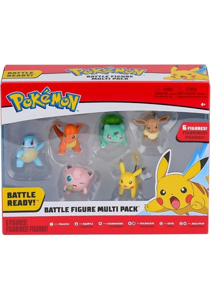 Pok PKW2469-H Pokemon Battle 6lı Figür Seti