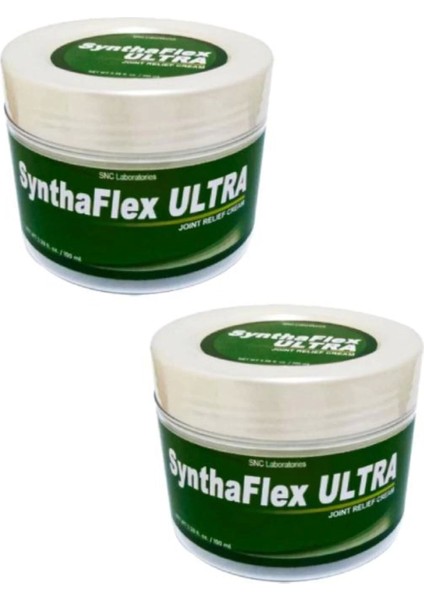 Synthaflex Ultra Kemik Kriş Adale Diz Sızıları Için Masaj Bakım Kremi 100 ml x 2 Ad