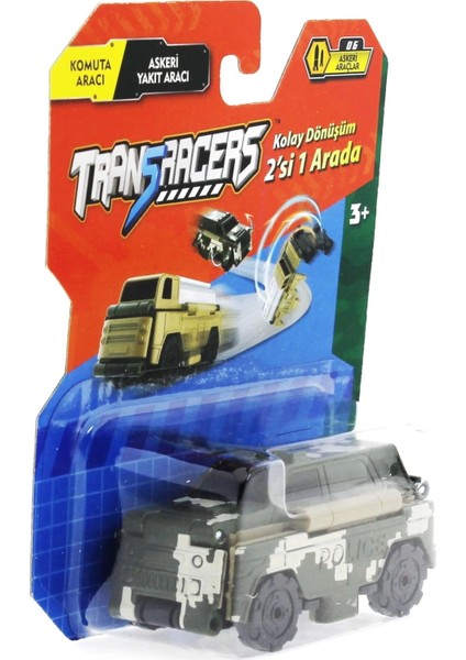 Transracers Dönüşen Araçlar Askeri Araçlar Komuta Aracı / Yakıt Aracı