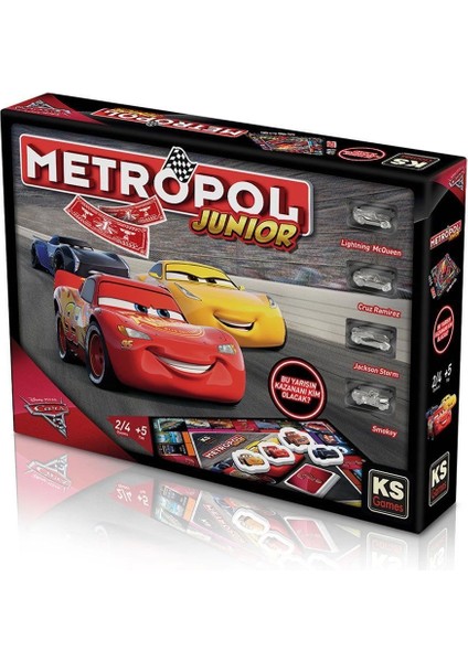Cr 10303 Cars Metropol Junior Oyunu -Ks Games