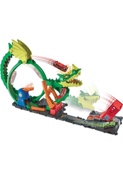 HDP03 Hot Wheels Ejderha ile Müdacele Pisti