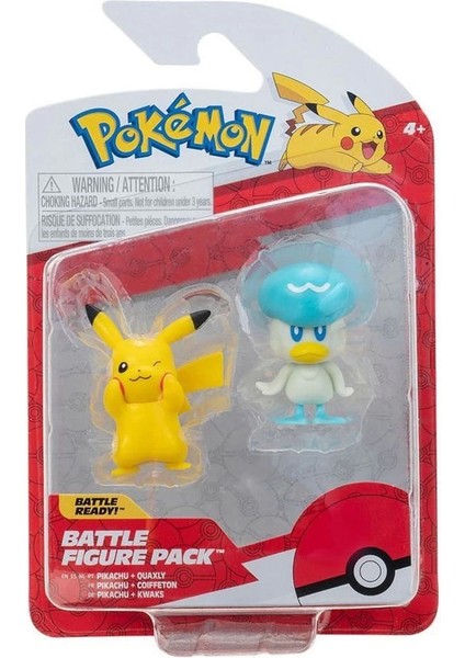 Pok PKW3355 Pokemon Battle 2li Figür Seti