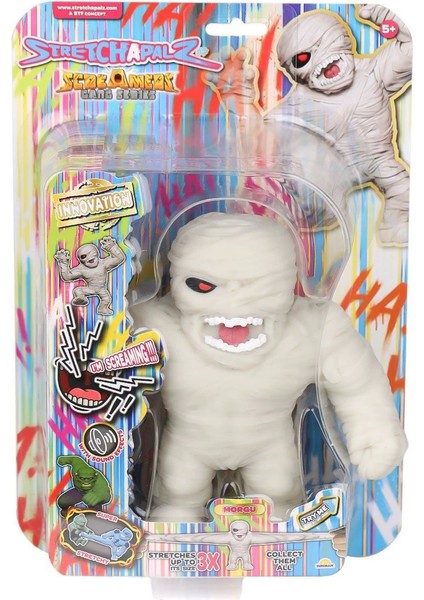 1012358 Sesli Stretchapalz Screamers Gang Seri 16 cm -Sunman