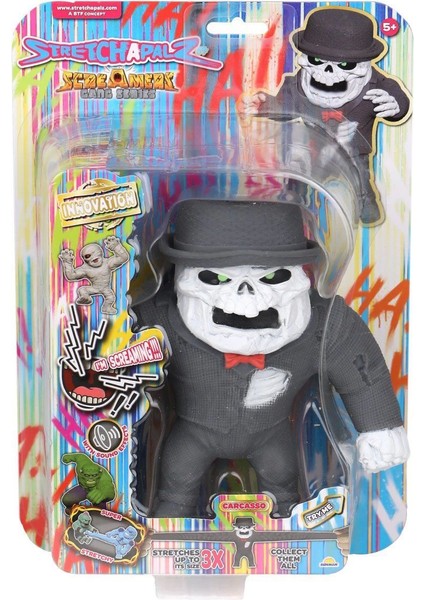 1012358 Sesli Stretchapalz Screamers Gang Seri 16 cm -Sunman