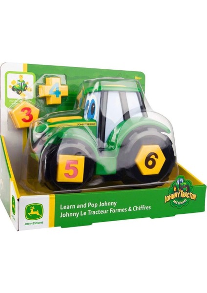 46654 Tomy John Deere - Traktör Johnny ve Sayılar +18 Ay