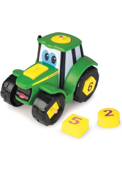 46654 Tomy John Deere - Traktör Johnny ve Sayılar +18 Ay