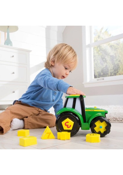 46654 Tomy John Deere - Traktör Johnny ve Sayılar +18 Ay