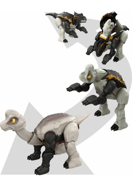 HPD33 Jurassic World Değişim Serisi - Çifte Tehlike Büyük Dinozor Figürleri