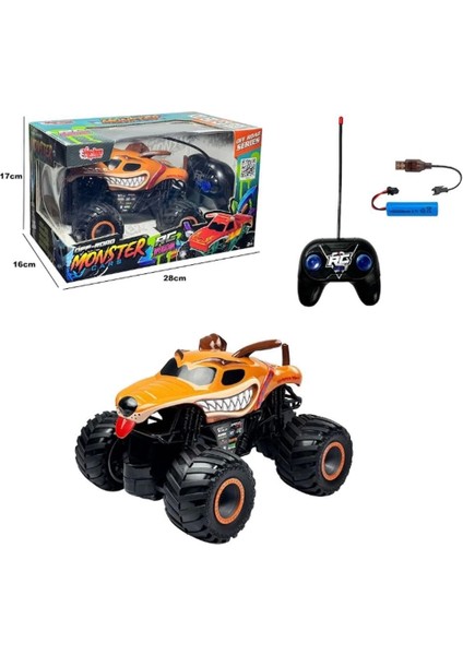JY-1003 Uzaktan Kumandalı Full Fonksiyon Şarjlı Monster Jeep