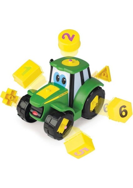 46654 Tomy John Deere - Traktör Johnny ve Sayılar +18 Ay