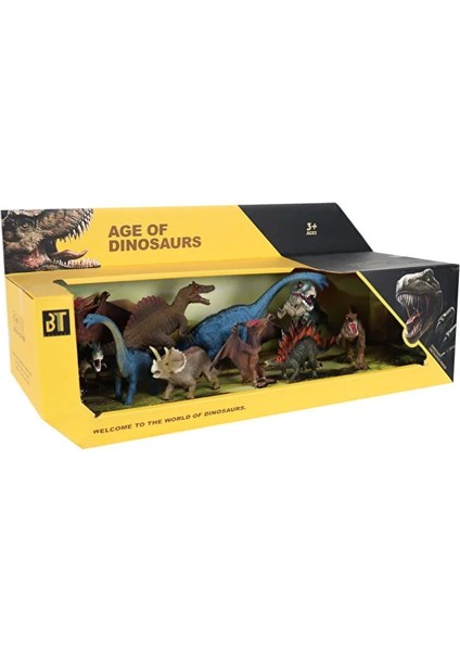 Model Dinozor Seti 10 Lu
