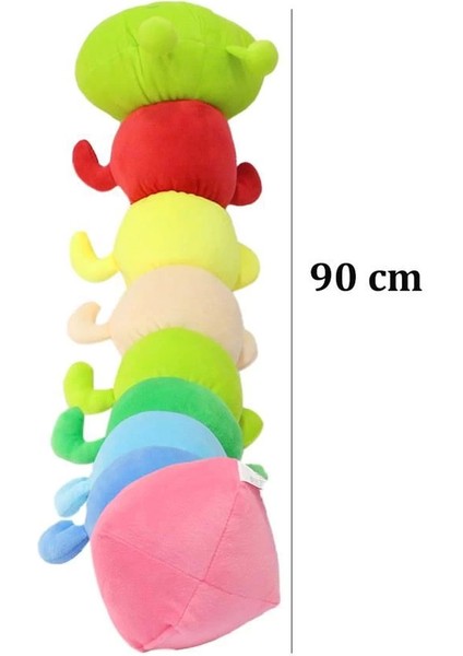 Peluş Sevimli Tırtıl 90 cm