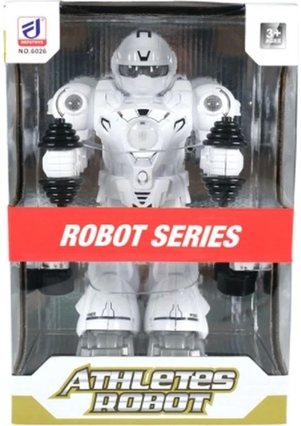 Işıklı Sporcu Atletik Robot 26 cm
