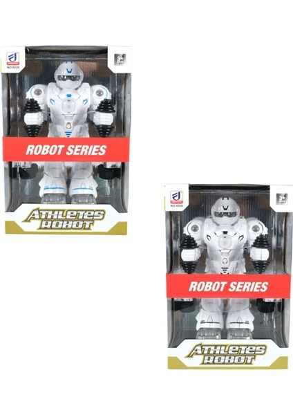 Işıklı Sporcu Atletik Robot 26 cm