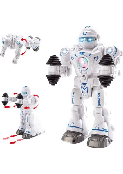 Işıklı Sporcu Atletik Robot 26 cm