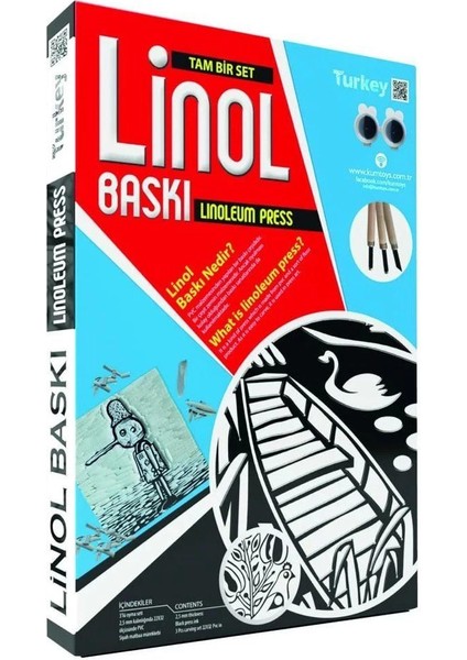 5004 Linol Baskı Seti