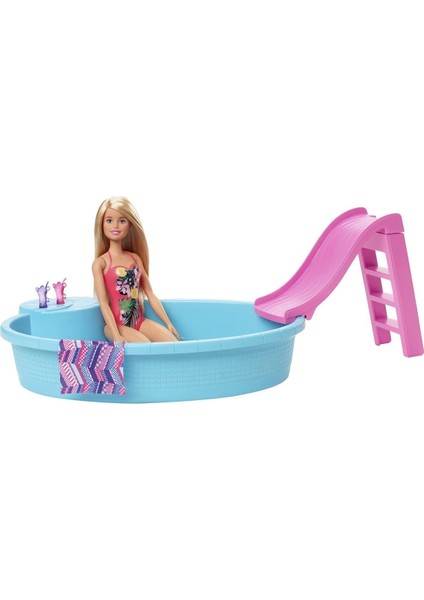 GHL91 Barbie® ve Eğlenceli Havuzu