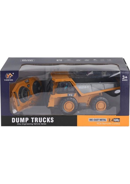 689-368 Kumandalı Damperli Kamyon Iş Makinesi -Gepettoys