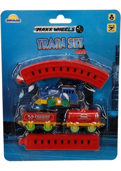 Kurmalı Raylı Mini Tren Seti 11 Parça