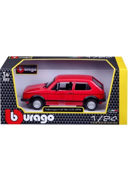 21089 Sunman, 1:24 Burago Volswagen Golf Mk1 Gtı indirimleri