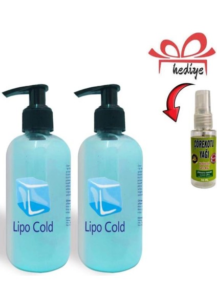 Lıpo Cold Selulitlerinize ve Fazla Yaglarınıza Karşı Bakım ve Masaj Kremi 250 ml x 2 Ad.