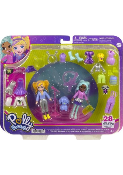 HNF51 Polly Pocket ve Arkadaşları Farklı Moda Aksesuarları Oyun Setleri - 1 Adet Fiyatıdır
