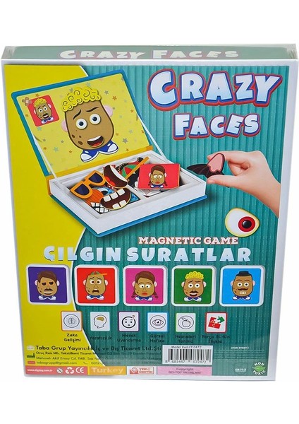 1631546 Eğlenceli Suratlar - Dıy Toy