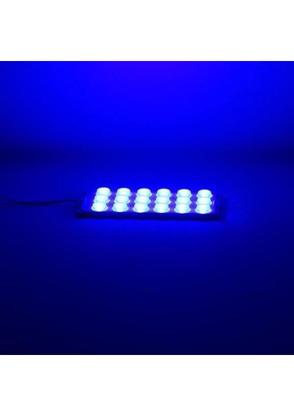 12 Volt 6 Watt Mavi 18 Ledli 2'li Paket Yanıp Sönen Modül LED fiyatları