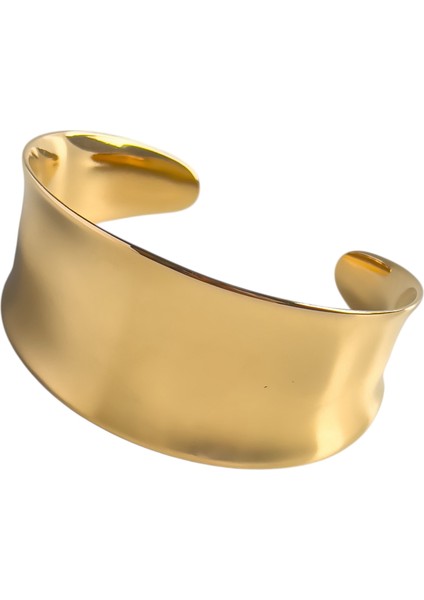 Bolden Geçirmeli Gold Çelik Luxury Kelepçe fiyatları