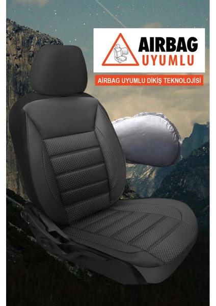 Nissan Note (Facelift 2017) Nismo S 1.6 (140 Hp) 2018 Uyumlu Jakar Oto Koltuk Kılıfı Siyah fiyatları