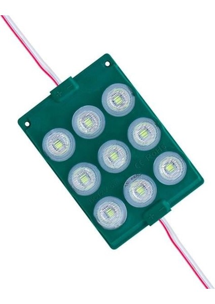 12 Volt 0.6 Watt Yeşil Flaşlı Yanıp Sönen Modül LED